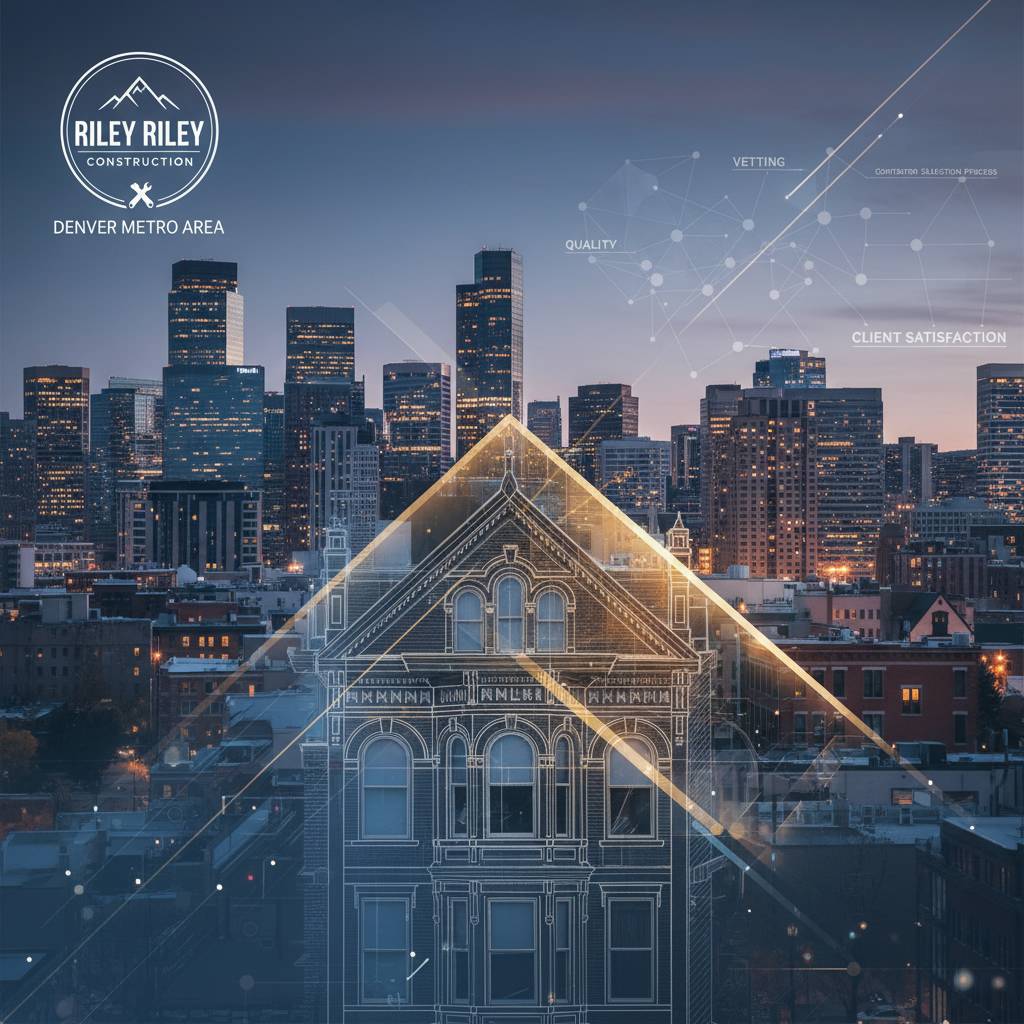 How Riley Riley Construction vets and selects recommended contractors