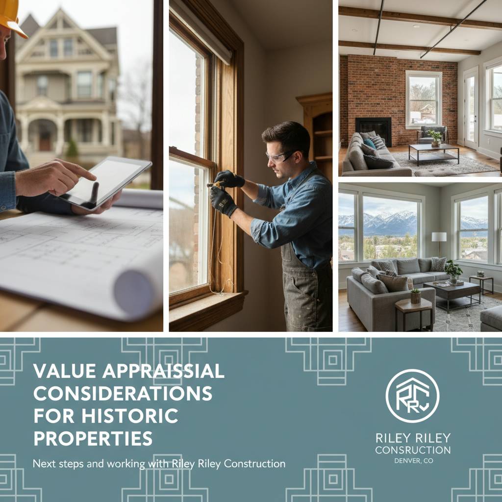 Next steps and working with Riley Riley Construction