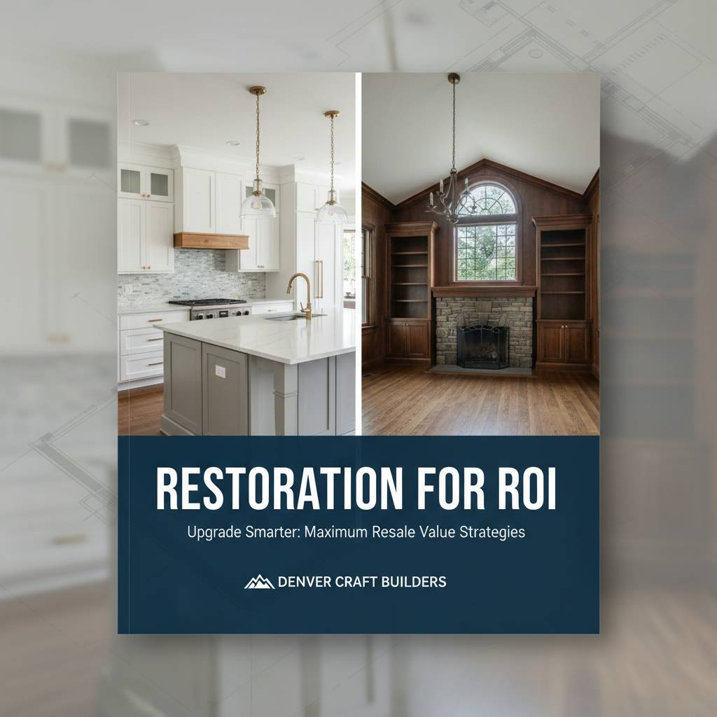 High-impact restoration choices that add resale value