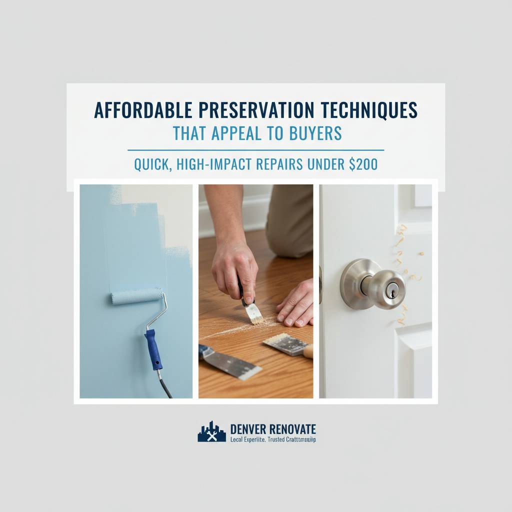 Quick, high-impact repairs under $200