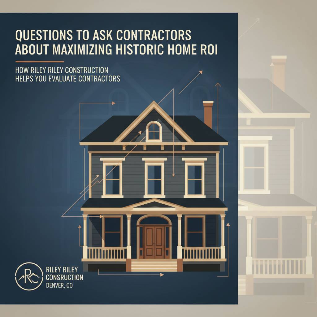 How Riley Riley Construction helps you evaluate contractors