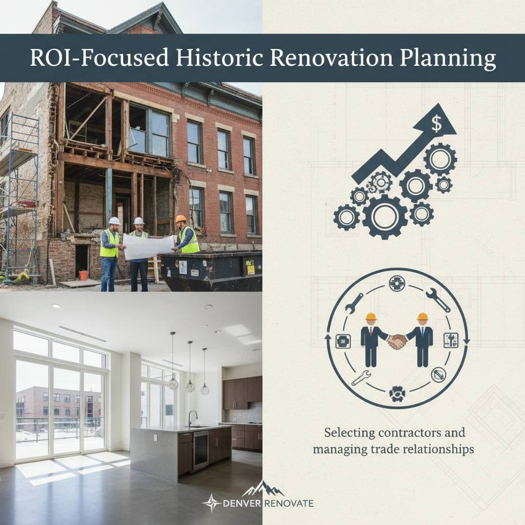 Selecting contractors and managing trade relationships