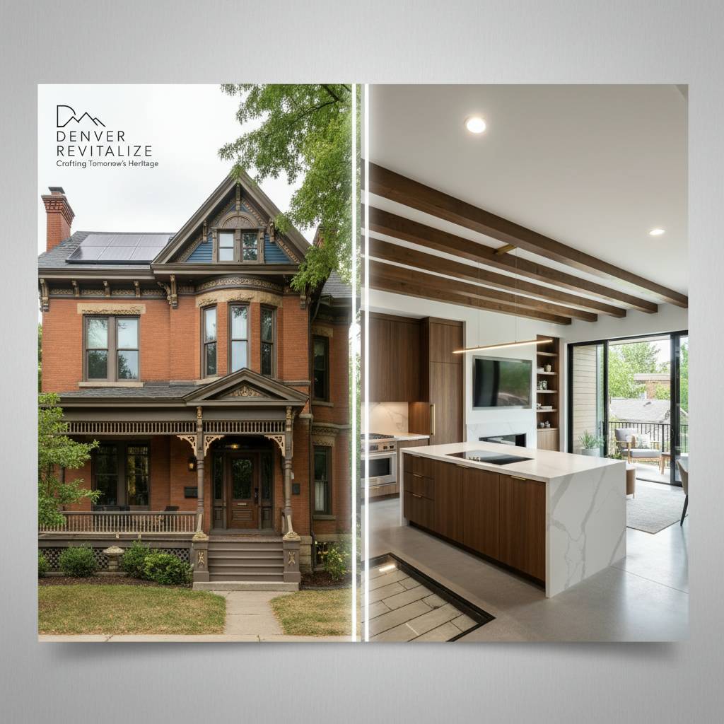 Marketing the upgraded historic property to attract paying buyers