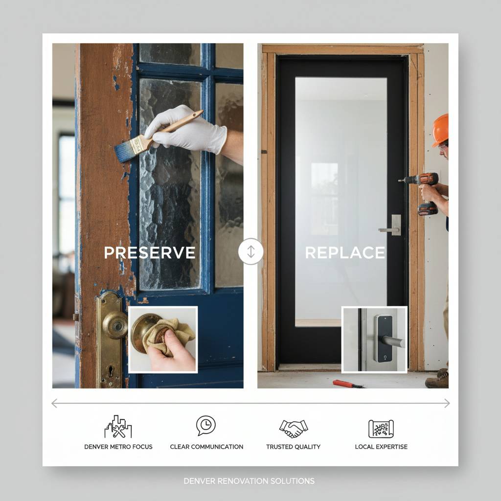 Practical tips for preservation and targeted replacement