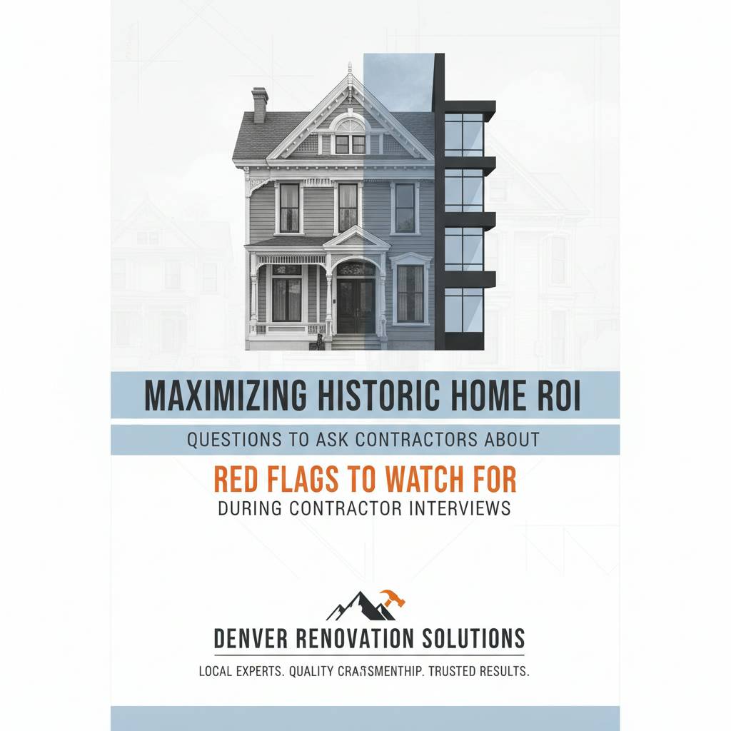 Red flags to watch for during contractor interviews