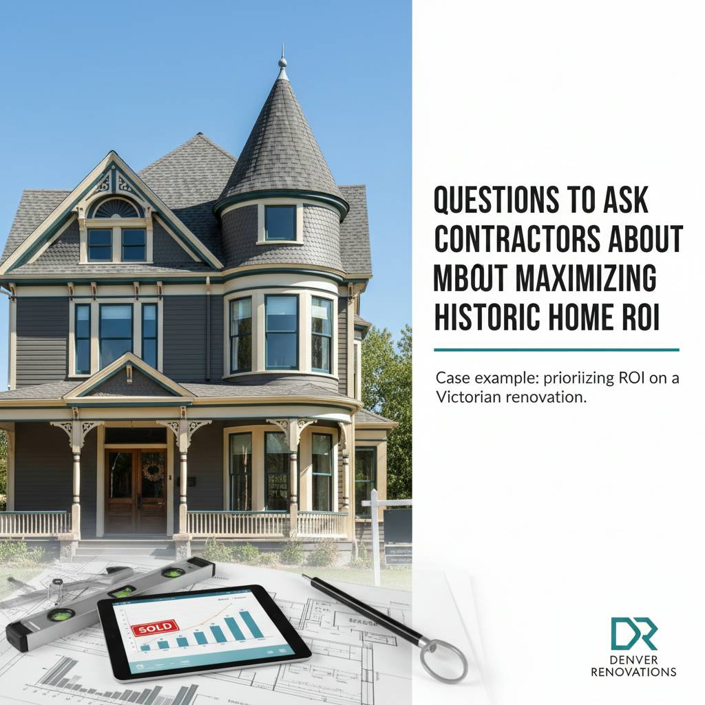 Case example: prioritizing ROI on a Victorian renovation